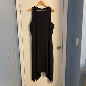 Karen Kane Elegant Black Asymmetrical Dress